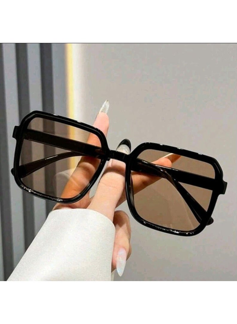 شي إن SHEIN-3pcs Square Minimalist Classic Eyeglasses, Fashion & Versatile Style - Image 5